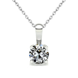 Brillante Pendente 1,50 carati – Oro Bianco 14K