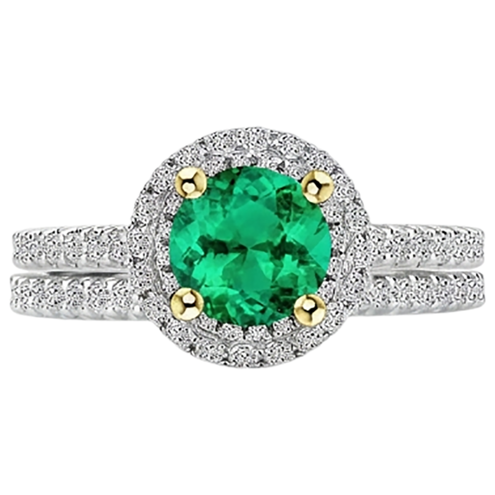 Elegante Anello con Gemma 2,50 carati – vista frontale