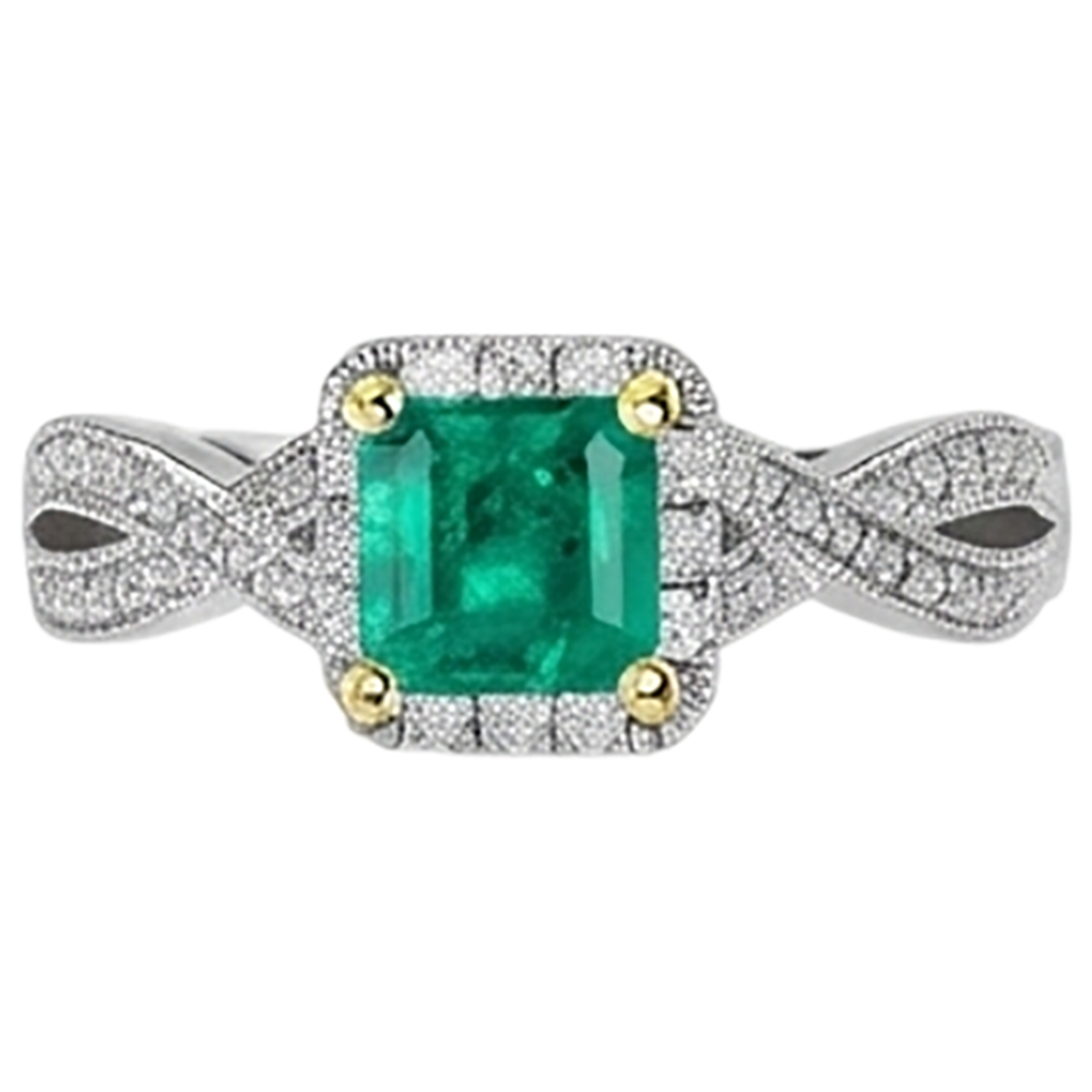 Su misura Anello con Gemma 2,50 carati – vista angolare