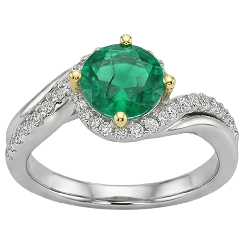 Brillante Anello con Pietra Preziosa 2,50 carati – vista laterale
