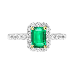 Abbagliante Anello con Gemma – Smeraldo 2 carati – HarryChadEnt