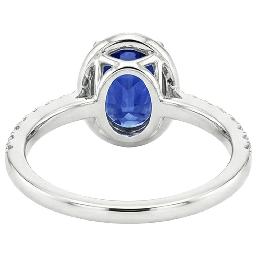 vero round diamante 3.25carati anello angolo laterale