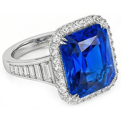 Anello Zaffiro Vero 5 Carati