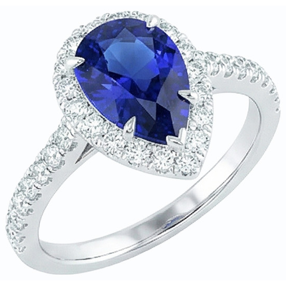 vero round diamante 4carati anello dettaglio ravvicinato