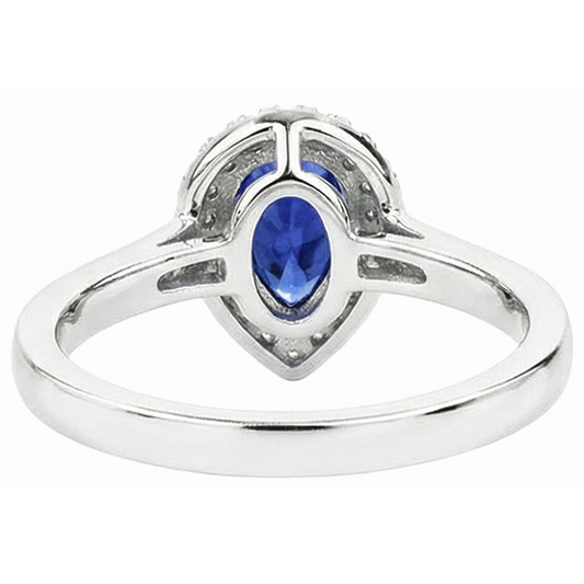 vero round diamante 3.50carati anello angolo laterale
