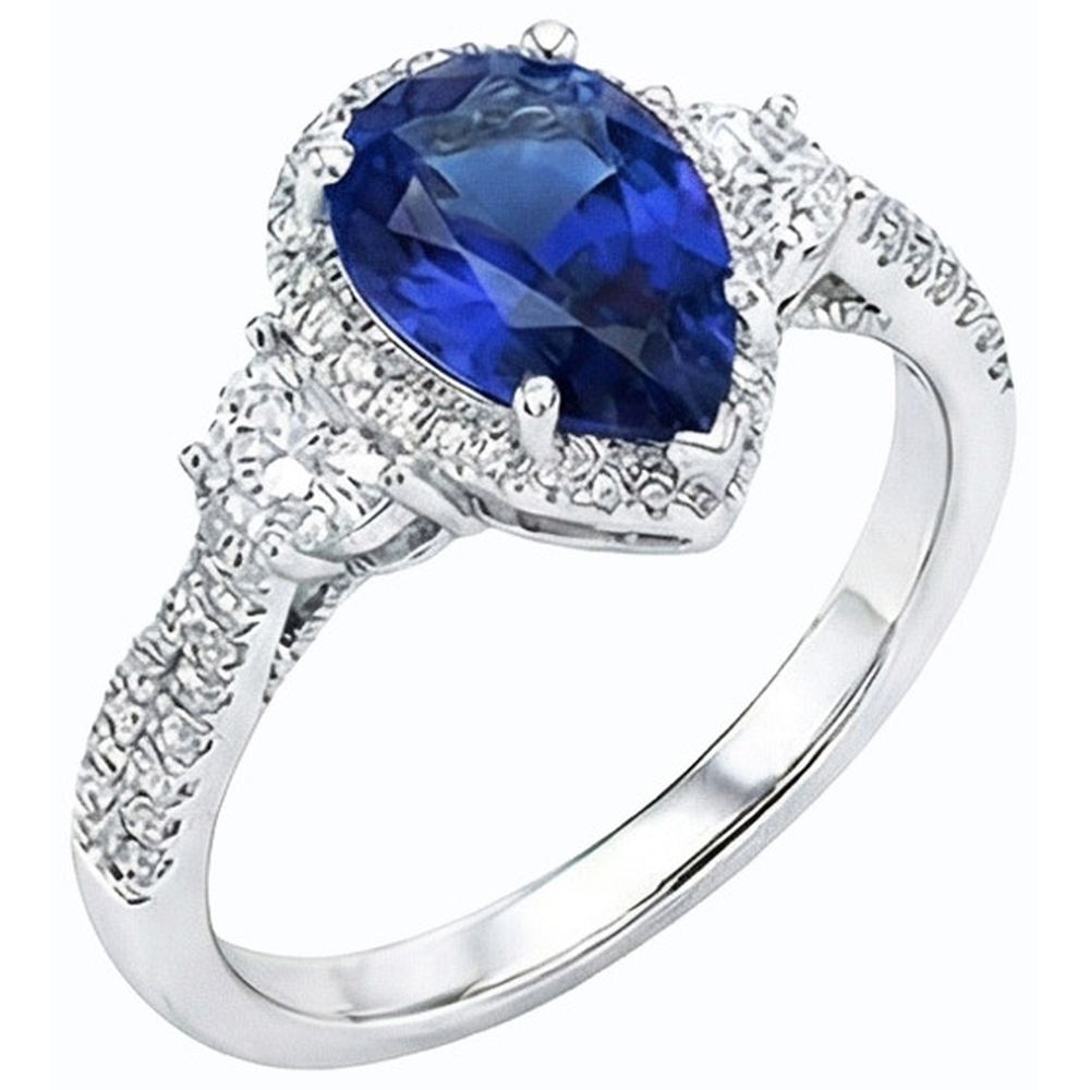 vero round diamante 4.50carati anello dettaglio ravvicinato