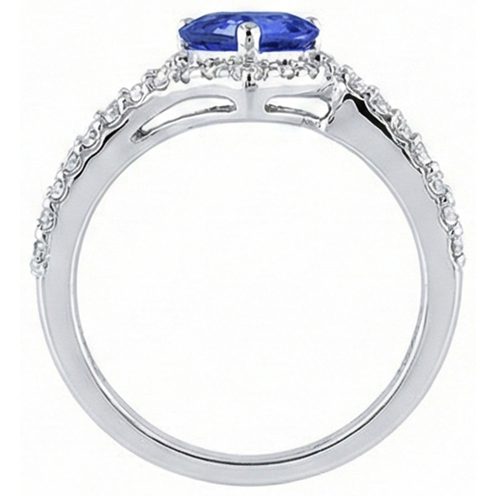 vero heart diamante 4carati anello dettaglio ravvicinato