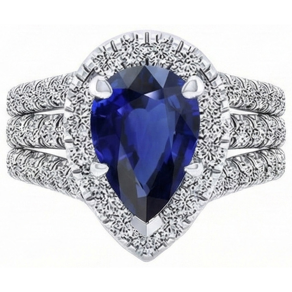 vero round diamante 5carati anello dettaglio ravvicinato