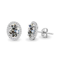 Di lusso Diamante Fine Orecchini a Lobo 2 carati