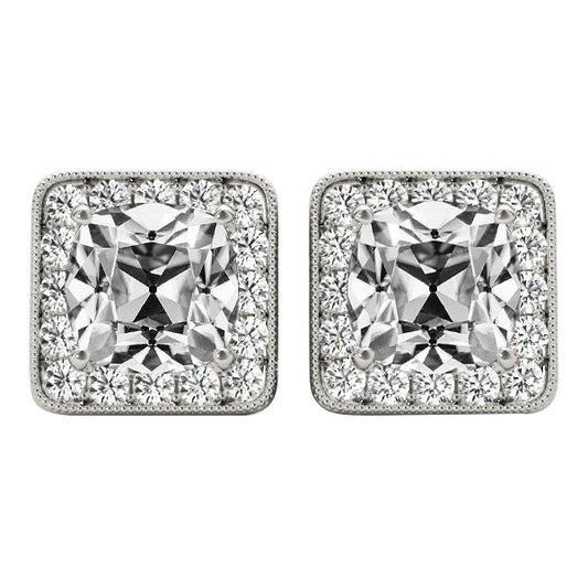 Diamante Fine Orecchini 13,50 carati Oro 14 Carati Bianco – vista principale