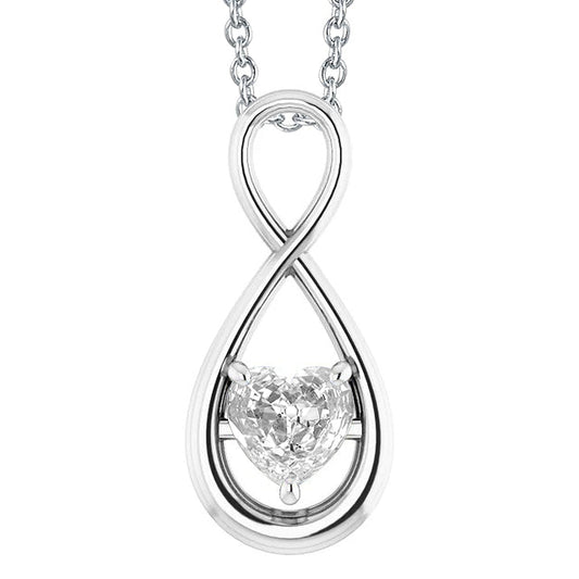 Scintillante Collana Pendente 2,50 carati – vista principale