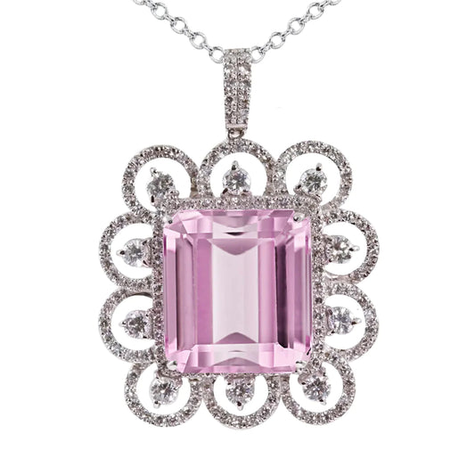 Kunzite Cristallo Collana