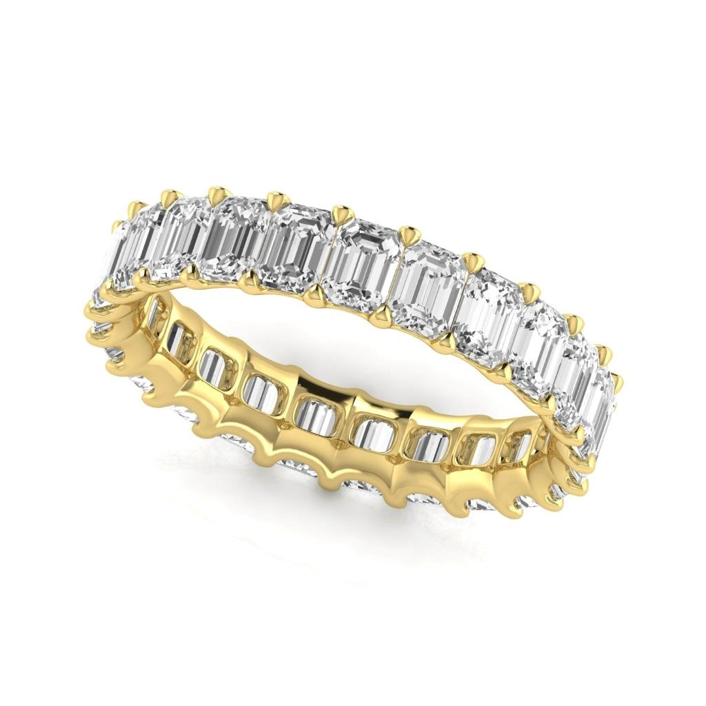 Diamante Eternity Band – vista laterale
