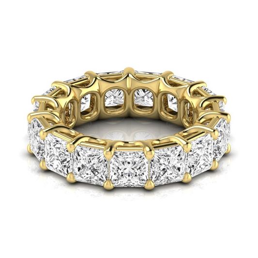 Brillante Eternity Band 11,25 carati Oro Giallo 14K – vista frontale