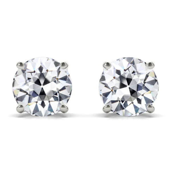 Diamante Orecchini Pendenti 5 carati Oro 14 Carati Bianco – vista principale