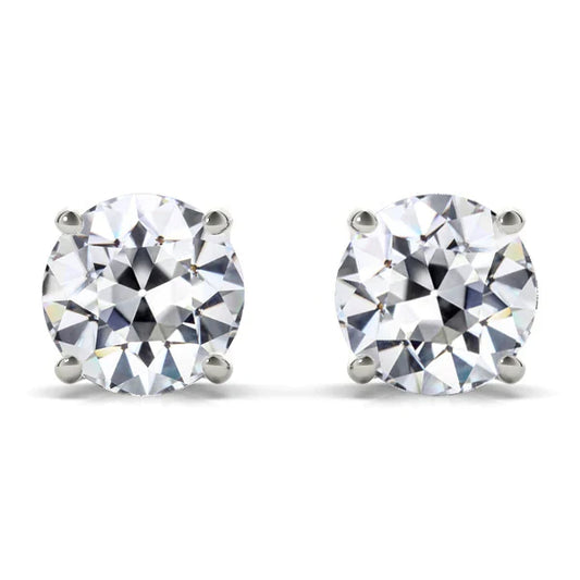 Diamante Orecchini Pendenti 5 carati Oro 14 Carati Bianco – vista principale