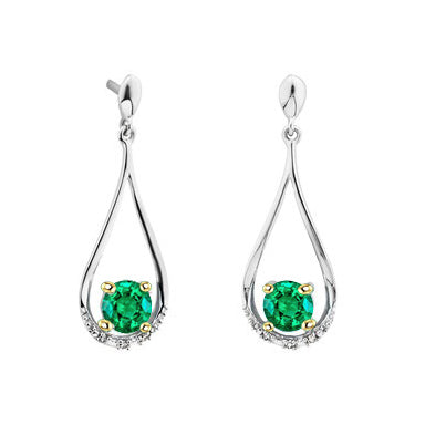 Brillante Gemstone Earring 1 carati – vista principale