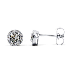 Diamante Fine Orecchini a Lobo – Cuscino Antico 3,50 carati Oro
