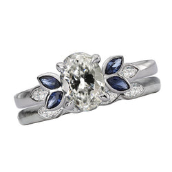 Anello di Fidanzamento Oro Bianco 14K con Brillante – 2,50 carati