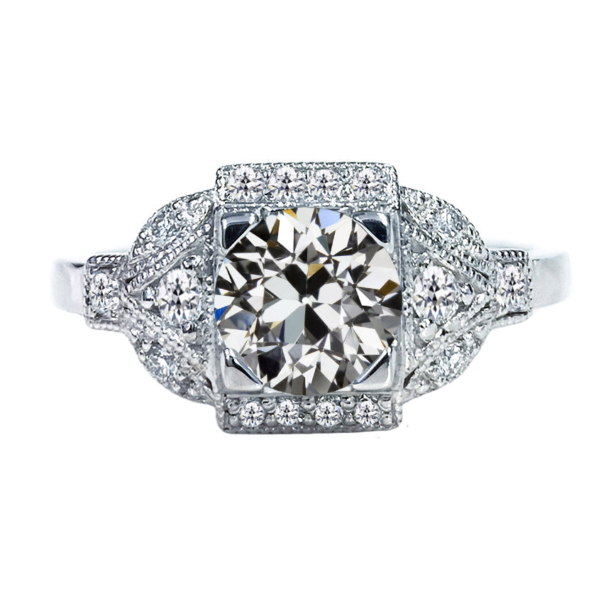 Diamante Fine Anello di Fidanzamento – vista principale