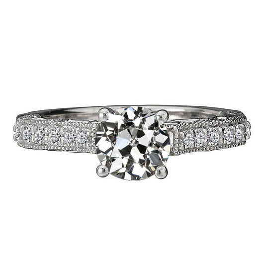 Brillante Anniversary Ring 3-carati Oro Bianco 14K – vista principale