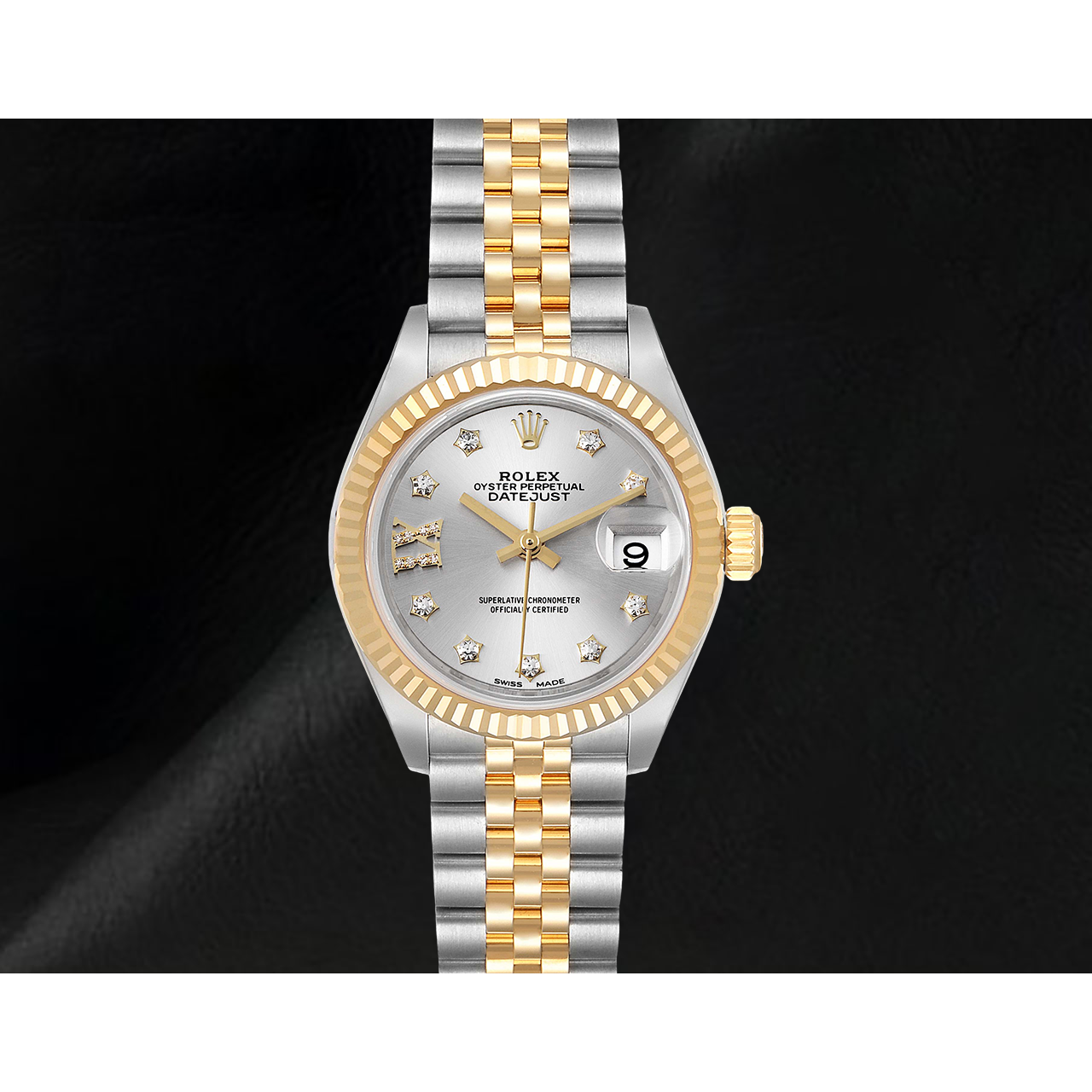Orologio Rolex Lady-Datejust 28 mm Bracciale Jubilee Bicolore 279173