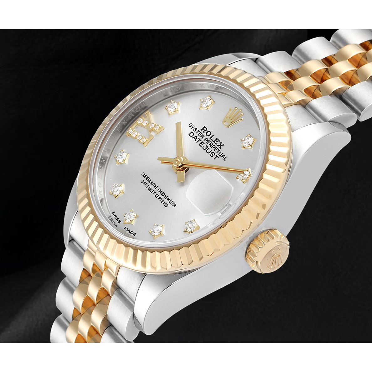 Orologio Rolex Lady-Datejust 28 mm Bracciale Jubilee Bicolore 279173