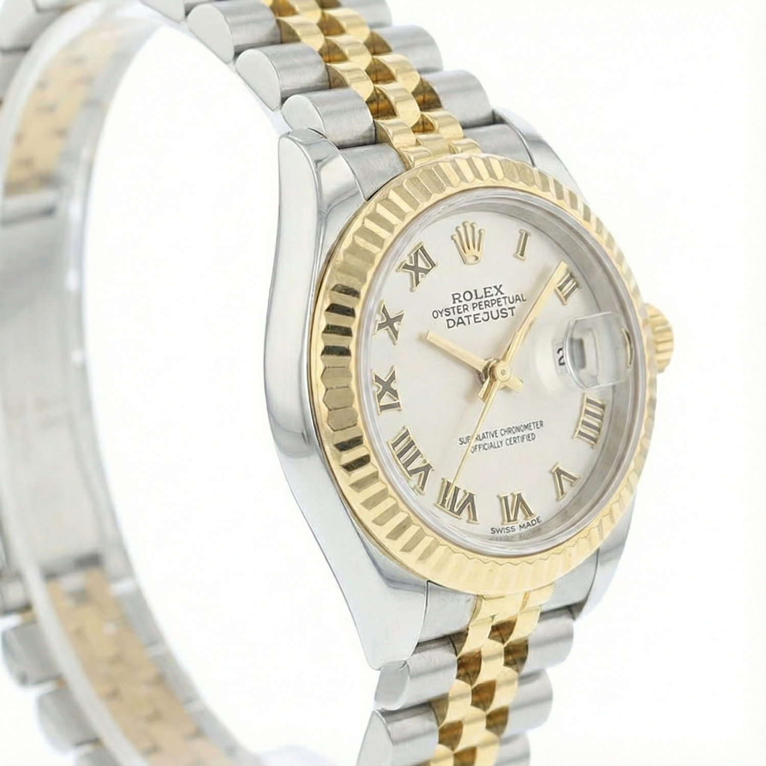 Gemma Rolex in Gold – vista angolare