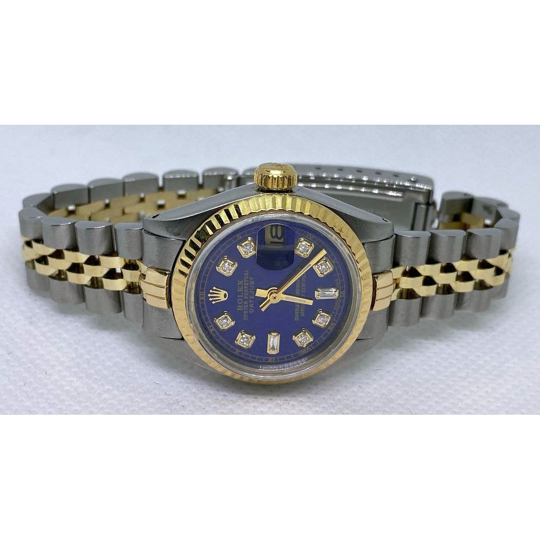 Diamante Fine Rolex carati Gold – vista laterale