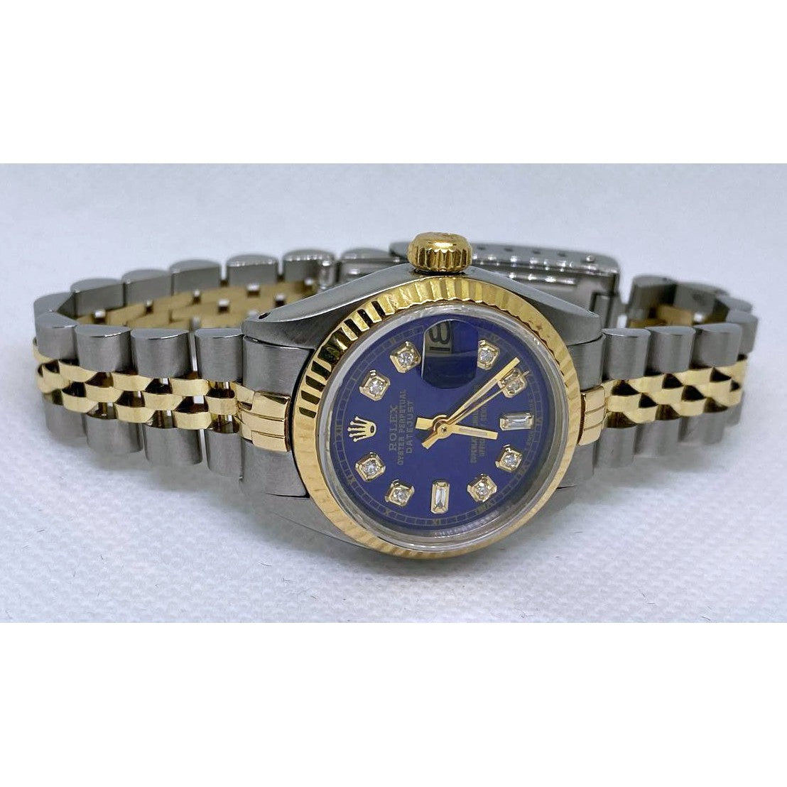 Diamante Fine Rolex in Gold – vista angolare