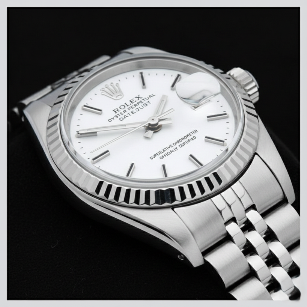 Senza tempo Rolex carati – vista laterale