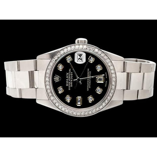 Lunetta con diamanti Orologio Rolex Datejust 