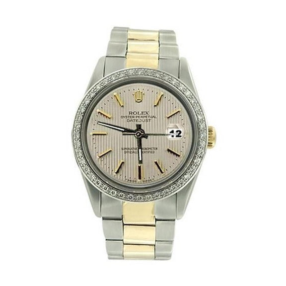 Lunetta con diamanti Orologio Rolex Datejust 