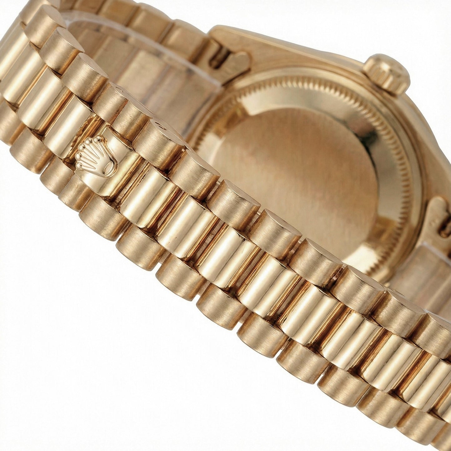 Lunetta con diamanti Rolex Datejust Orologio da donna stile presidenziale oro