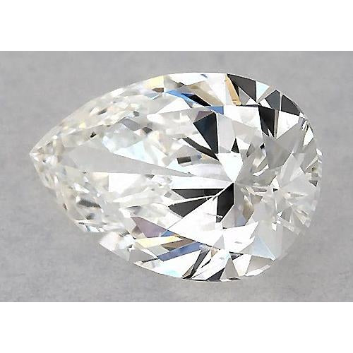 Diamante a pera da 5,5 carati, sciolto, taglio F/VVS1, molto buono