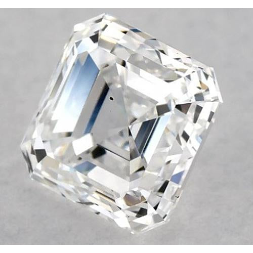 Diamante Asscher sciolto, taglio F/VVS1, 4 carati, taglio ottimo