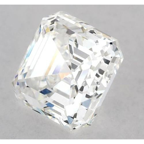 Diamante Asscher da 1 carato, sciolto, taglio F/VVS1, molto buono