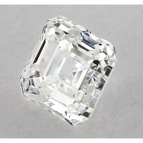 Diamante Asscher sciolto da 1,25 carati, taglio F, VVS1, taglio Very Good
