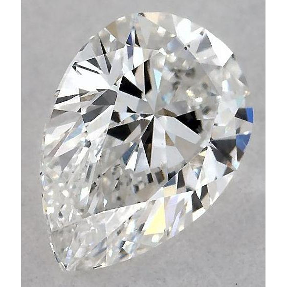 Diamante a pera da 4 carati, sciolto, taglio F/VS2, taglio ottimo