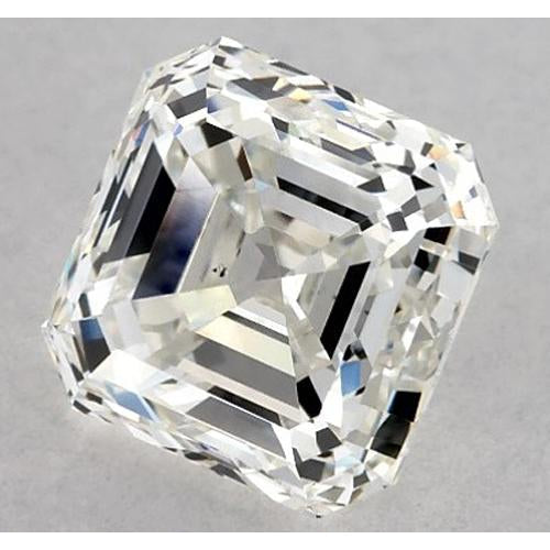 Diamante Asscher da 5,5 carati, sciolto, taglio F VVS1, molto buono