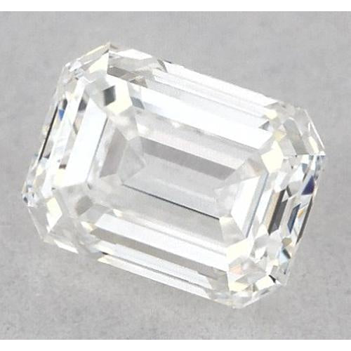 Diamante smeraldo da 1 carato, taglio F/VVS1, taglio ottimo
