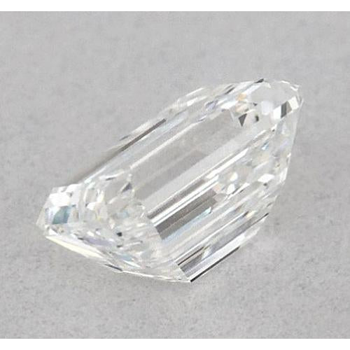 Diamante smeraldo da 2,75 carati, sciolto, taglio F/VS1, molto buono
