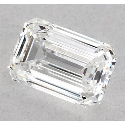 Diamante smeraldo sciolto da 3,75 carati, taglio F vs1, molto buono