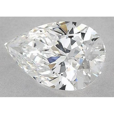 Diamante a pera da 2,75 carati, sciolto, taglio E, VVS1, taglio Very Good