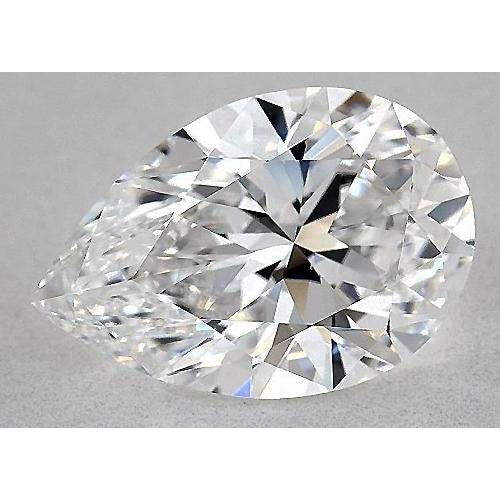 Diamante a pera da 4,75 carati, sciolto, taglio E, VVS2, taglio Very Good