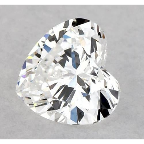 Taglio Cuore Diamante anello in Gold – vista frontale