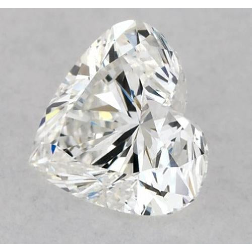 Forma Cuore Diamante anello in Gold – vista frontale