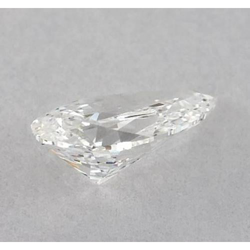 Diamante a pera da 2 carati, sciolto, taglio F vs 1, taglio molto buono