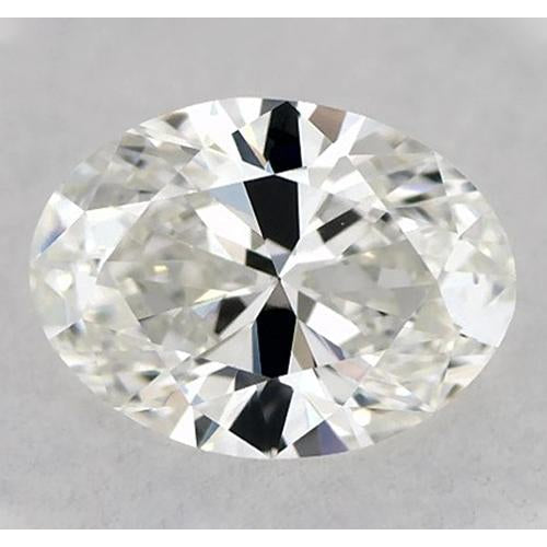 Diamante ovale da 3,5 carati, sciolto, colore E, purezza VVS1, taglio ottimo