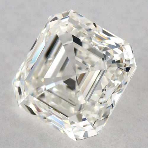 Diamante Asscher da 3,75 carati, sciolto, taglio F, VVS1, taglio Very Good